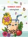 SUMMER VIBES: Cute Coloring Book for Adults & Teens with Simple & Bold Lines Summer-Inspired Designs | 8.5x11 Inches, 153 Pages