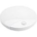 V-TAC Applique murale LED d'extérieur, détecteur de mouvement, blanche, IP44, diamètre 25 cm