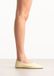 Sacha - Dames - Gele leren ballerina's - Maat 37