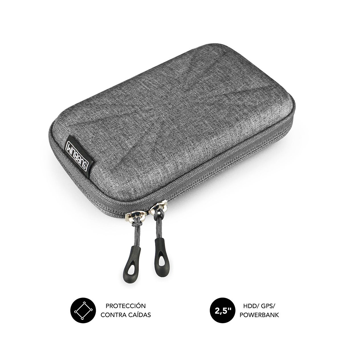 SUBBLIM SUB-HDD-HBC002 - Case voor opslagstation - Zwart
