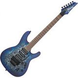 Ibanez Standard S770-CZM Cosmic Blue Frozen Matte - Guitare électrique