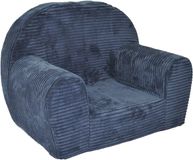 Viking Choice Kinderfauteuil LINCOL - Marineblauw Corduroy Stijl