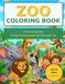 Zoo Coloring Book – A Day at the Zoo: 26 big one‑sided coloring pages with bold lines – For kids ages 4–8