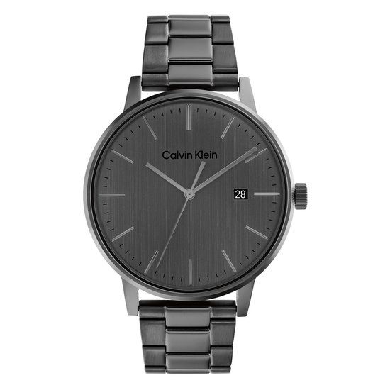 Calvin Klein CK25200054 Heren Horloge Grijs Staal 43 mm