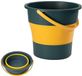 Seau pliable - Jaune/Bleu - Plastique