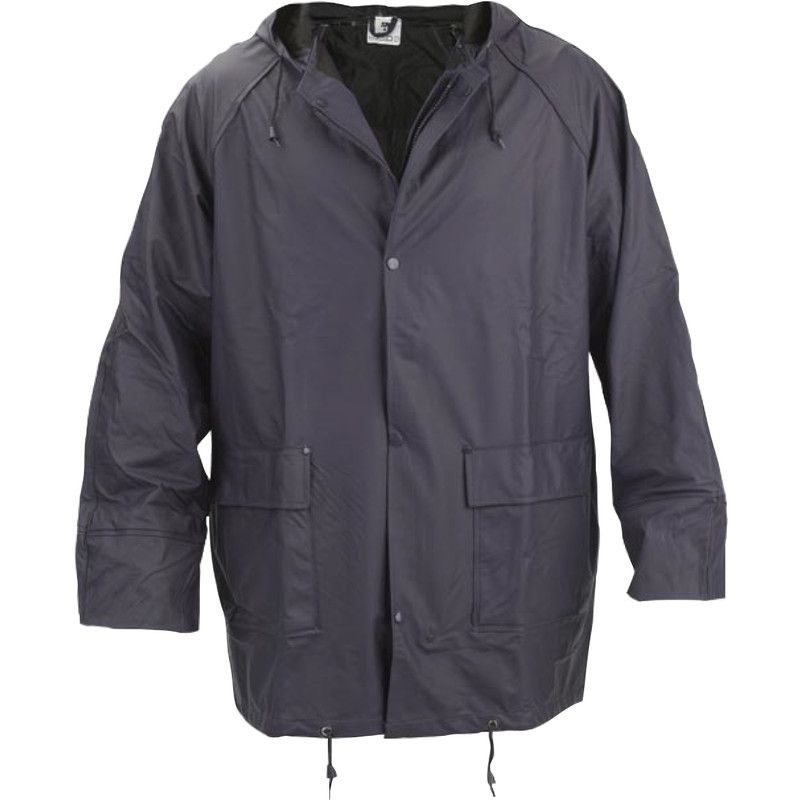 Portwest Pu flex regenjack M marineblauw