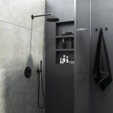 Hotbath Cobber IBS20AGN7 Thermostatische Douchekraan met Glijstang, Geborsteld Nikkel