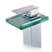 DP bath GLBAM glazen armatuur waterval model Orquidea, zilver
