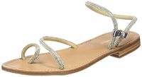 Les Tropeziennes Hodaxa Sandalen EU 37 Vrouw Zilver Leer