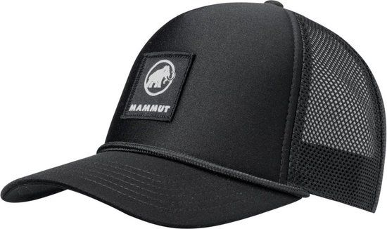 Mammut Crag Logo Cap - zwart - Unisex - Volwassenen - Polyester - Lente/Zomer 2023