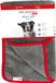 Relaxopet Cosy Multi-Dry Original - 75 x 90 cm - Serviette pour chien - Microfibre - Gris/Rouge