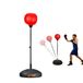 FFitness Punchingbal voor kinderen met afneembare bodem en verstelbare stang, bokszak voor training