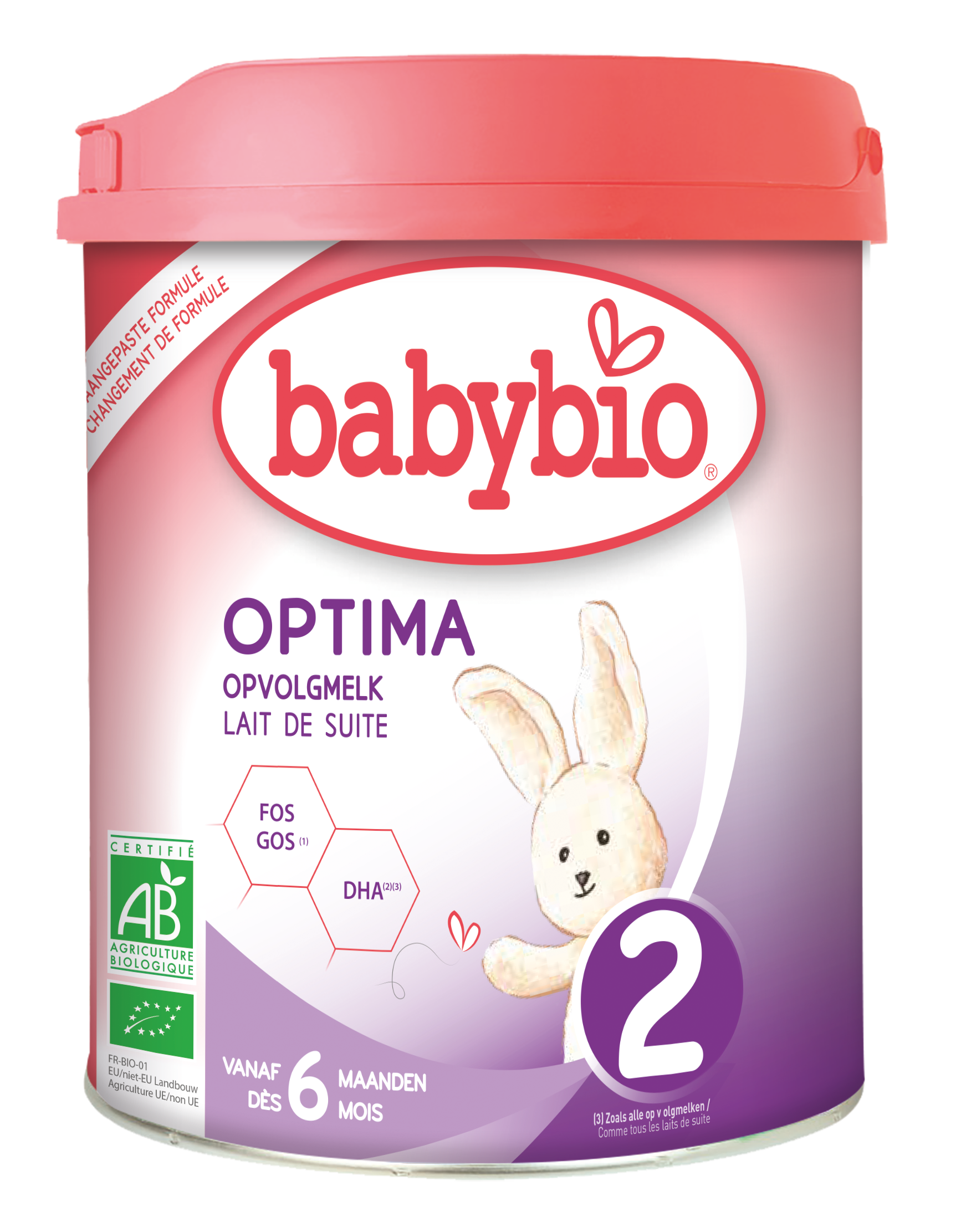 Babybio Babybio Optima 2 Opvolgmelk 800 g