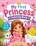 Princess Coloring Book for Kids Ages 3-6