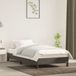 Maison Exclusive - Cadre de lit sans matelas, gris foncé, 80x200 cm, velours