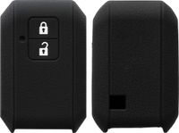 kwmobile Autosleutel Hoesje Zwart TPU voor Suzuki Swift 2-knops Keyless Go