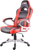 Simoni Racing Bureaustoel - Zwart/Rood Kunstleder