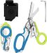 OEM Bol Reddingsschaar - 6-in-1, traumaschaar, opvouwbaar - blauw/groen
