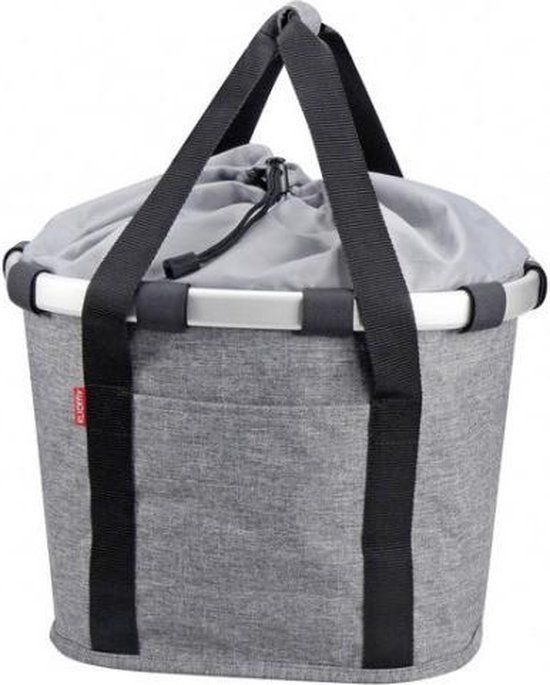 Klickfix Mandtas Grijs 15L - Blauw - Polyester - Stuur