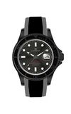 Lorenz Classico Professional automatisch herenhorloge van roestvrij staal in de kleur zwart-grijs 42mm, waterdichtheid: 10 bar, 030197HH