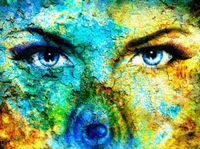 Grafika Puzzle Fantasie Wolf Woman - 2000 stukjes
