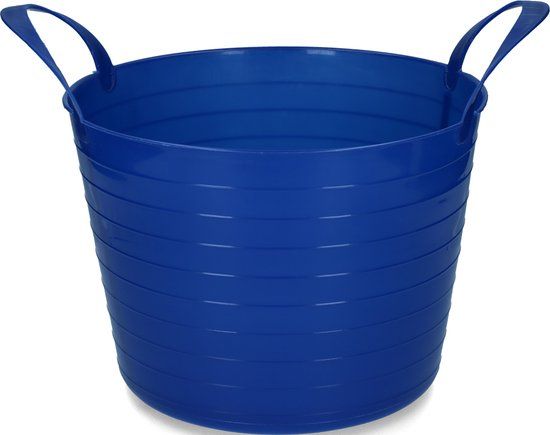 Vplast Emmer V-Trug Flexi 40 liter Blauw