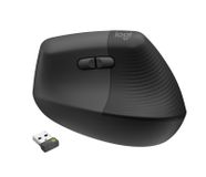 Logitech Lift for Business - Rechtshandige draadloze muis - 4000 DPI - Grafiet