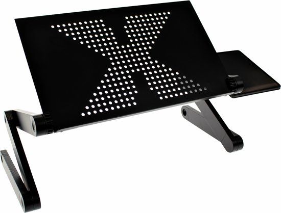 United Entertainment Multifunctionele Laptop Standaard - Zwart