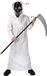 Atosa Kostuum de Grim Reaper/fantôme - blanc - 2 pièces - Enfants - Halloween Costume de carnaval 140