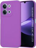 Techsuit Soft Flex Silicone Back Cover - Purple - Geschikt voor Xiaomi Redmi 15C / Xiaomi Poco C85