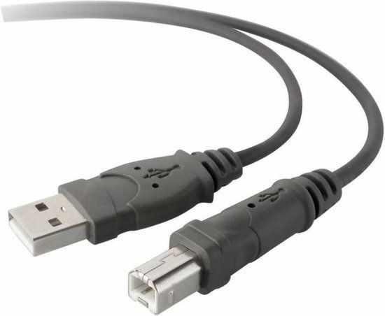Belkin USB 2.0 A - USB 2.0 B, 3m USB-kabel
