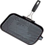 Le Creuset 20049000000400 Pan Zwart Rechthoek Gietijzer