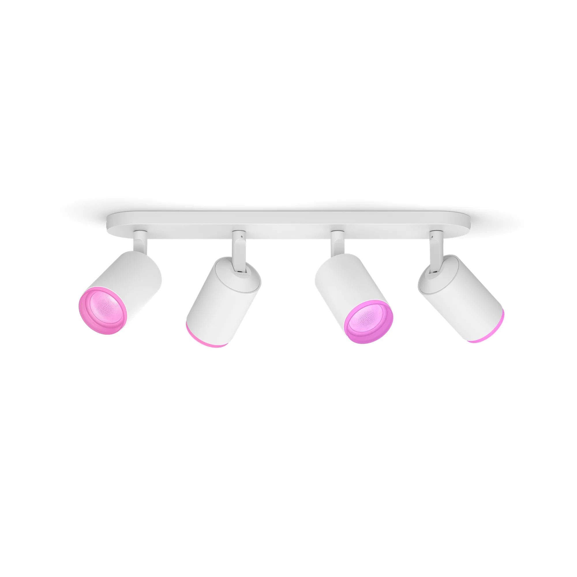 Philips Hue Fugato - Smart Ceiling Light - White - 4-Lights - GU10 - Bluetooth