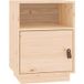 Table de chevet en pin massif 40x34x55 cm