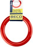 BECO duikring zwemring, werpring waterspeelgoed massief voor kinderen, rood, één maat, 9607