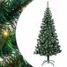 vidaXL - Kunststof - Voorverlichte - Kerstboom - Groen - 150 cm