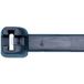 SWG 50223155 Serre-câble 186 mm 4.8 mm Noir stabilisé aux UV, avec languette métallique 100 pièce(s)
