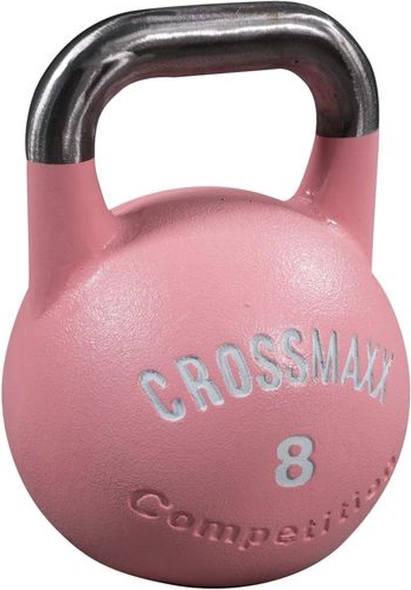 Crossmaxx competition kettlebell l 8 kg l pink