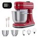 Mélangeur de cuisine 1500W avec hachoir à viande, robot culinaire multifonctionnel avec bols de mélange de 4,5L et 5,5L, fouet, crochet pétrisseur