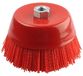 Lot de 2 brosses de nettoyage en nylon pour meuleuse d'angle et perceuse