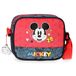 Disney Mickey Get Moving Schoudertas, klein, meerkleurig, 18 x 15 x 5 cm, polyester, 50 hojas, kleine schoudertas