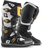 Gaerne SG-12 Zwart Wit Goud Crosslaarzen - Laars