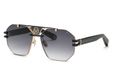 Philipp Plein SPP077M 0302 Lunettes de soleil - Hommes - Noir