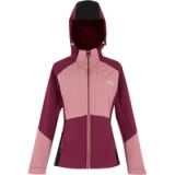 Regatta Waterdicht damesjack met capuchon, donkere pimento/stofachtige roos/zwart, maat 44