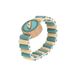 Montre, bois, vert
