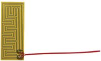 Thermo TECH Polyester film chauffante auto-adhésive 12 V/DC, 12 V/AC 15 W Classe de protection IPX4 (l x l) 150 mm x 60 mm