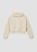 s.Oliver Sweatshirt met capuchon voor meisjes, lichtbeige, maat 134/140