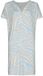 Pastunette Premium Nachthemd Skyway Ecovero Viscose Blauw/Ecru Maat 54