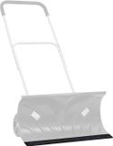 vidaXL Rubberen rand voor sneeuwploeg 180x15x1 cm zwart