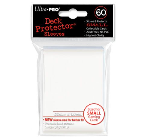 Ultra Pro Sleeves Small White 60 D 10